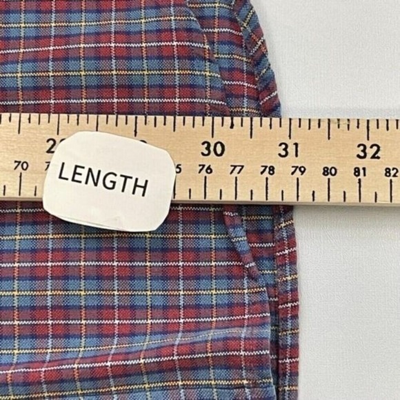 Ralph Lauren Classic Fit Plaid Button‎ Down Long Sleeve Shirt Men's Medium - Picture 8 of 10